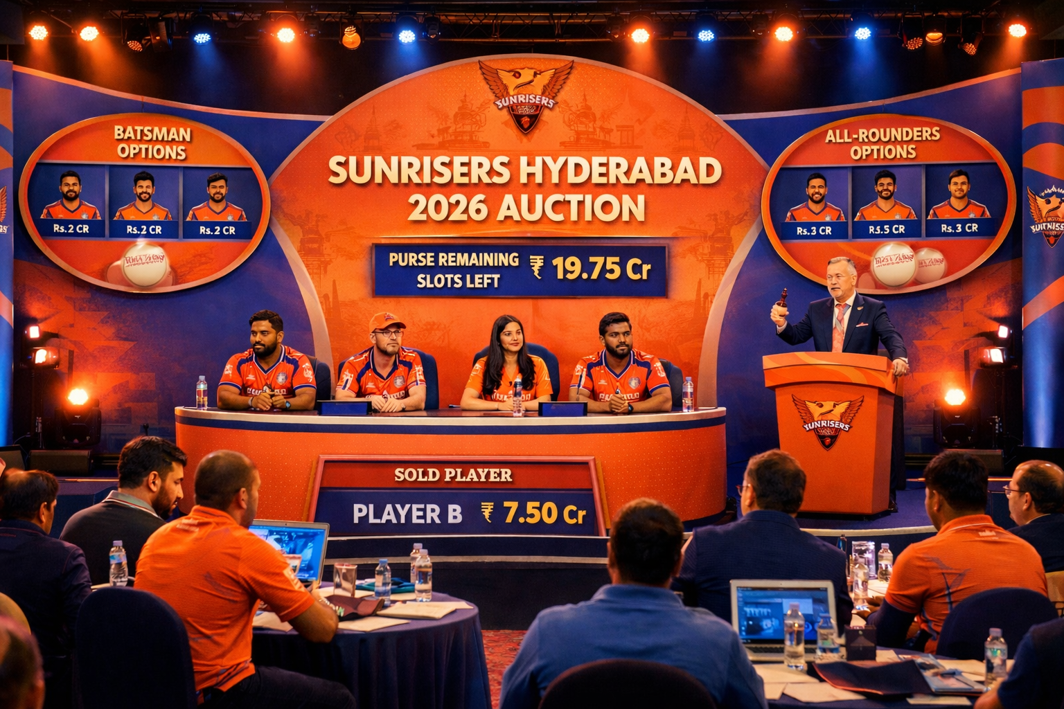 SRH Auction 2026 Highlights: Best Picks, Surprises & Budget Strategy