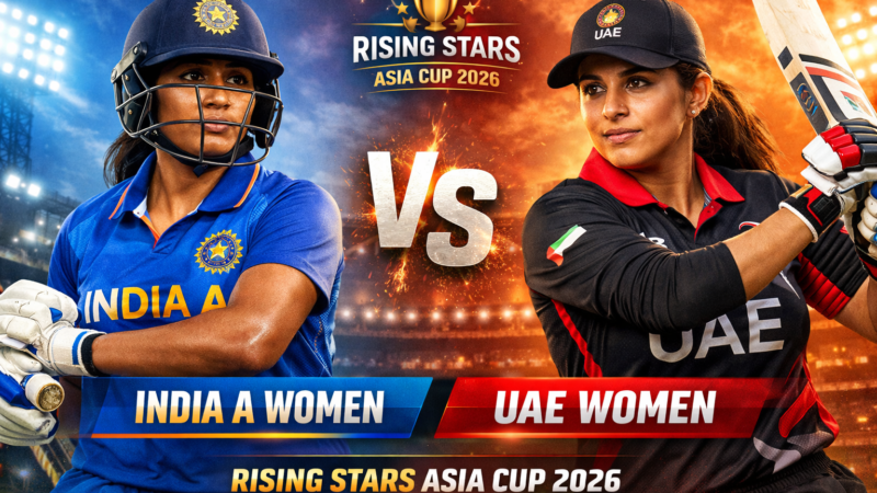 Group A Showdown! India A Women vs UAE Women – Rising Stars Asia Cup 2026 Detailed Preview