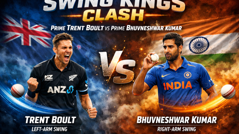 Swing Kings Clash – Prime Trent Boult vs Prime Bhuvneshwar Kumar