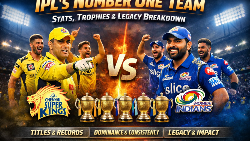 IPL’s Number One Team – Stats, Trophies & Legacy Breakdown