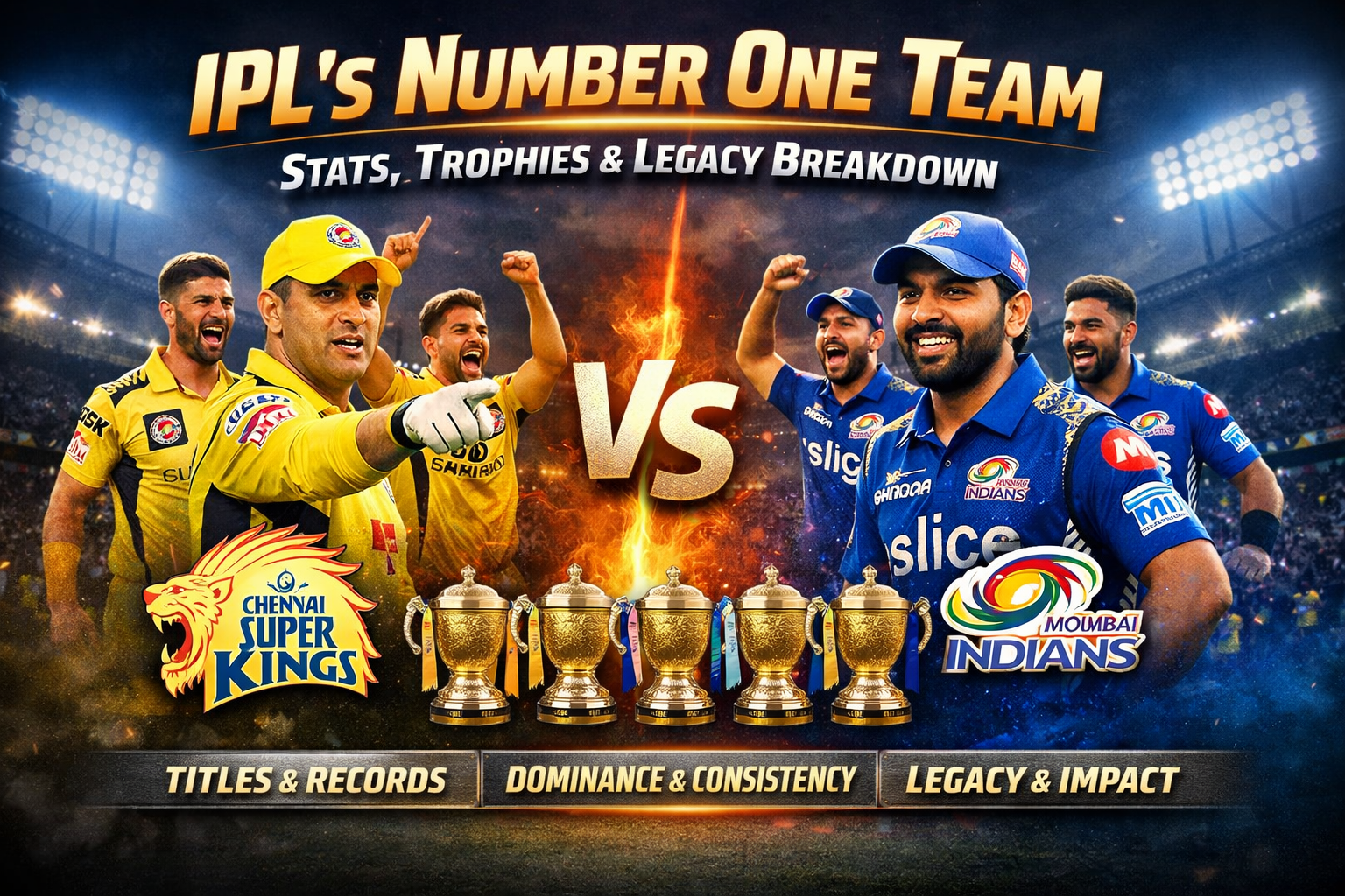 IPL’s Number One Team – Stats, Trophies & Legacy Breakdown