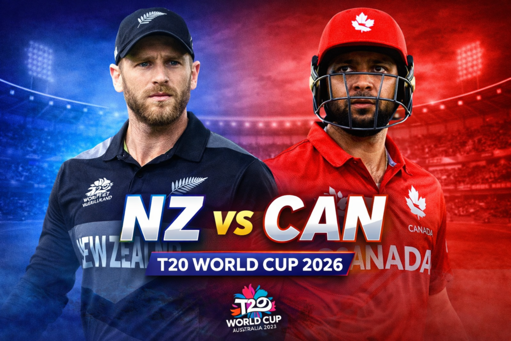 NZ vs CAN T20 World Cup 2026