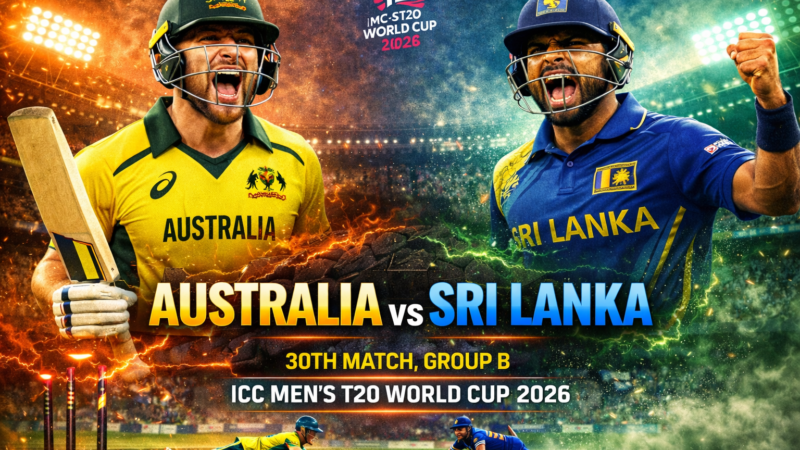 30th Match Preview: Can Sri Lanka Challenge Australia’s T20 Dominance?