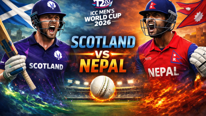 T20 World Cup 2026: Scotland vs Nepal – Who Keeps Their Qualification Hopes Alive?