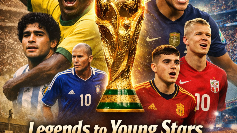 From Legends to Young Stars – The Evolution of the FIFA World Cup