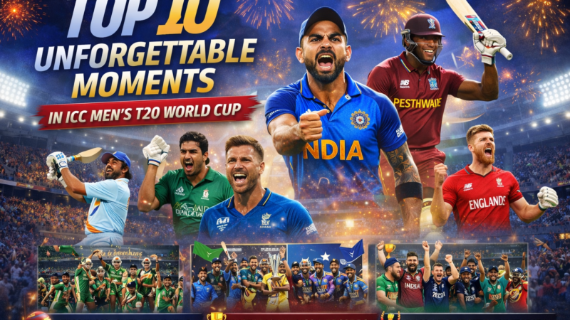 Top 10 Unforgettable Moments in ICC Men’s T20 World Cup History