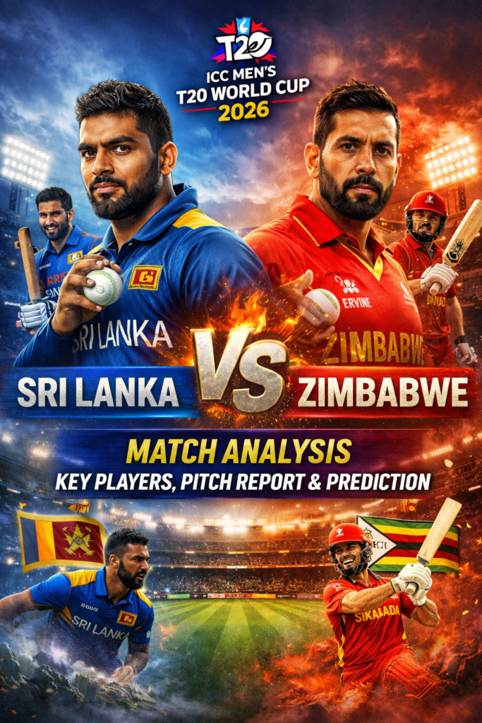 Sri Lanka vs Zimbabwe Match Analysis