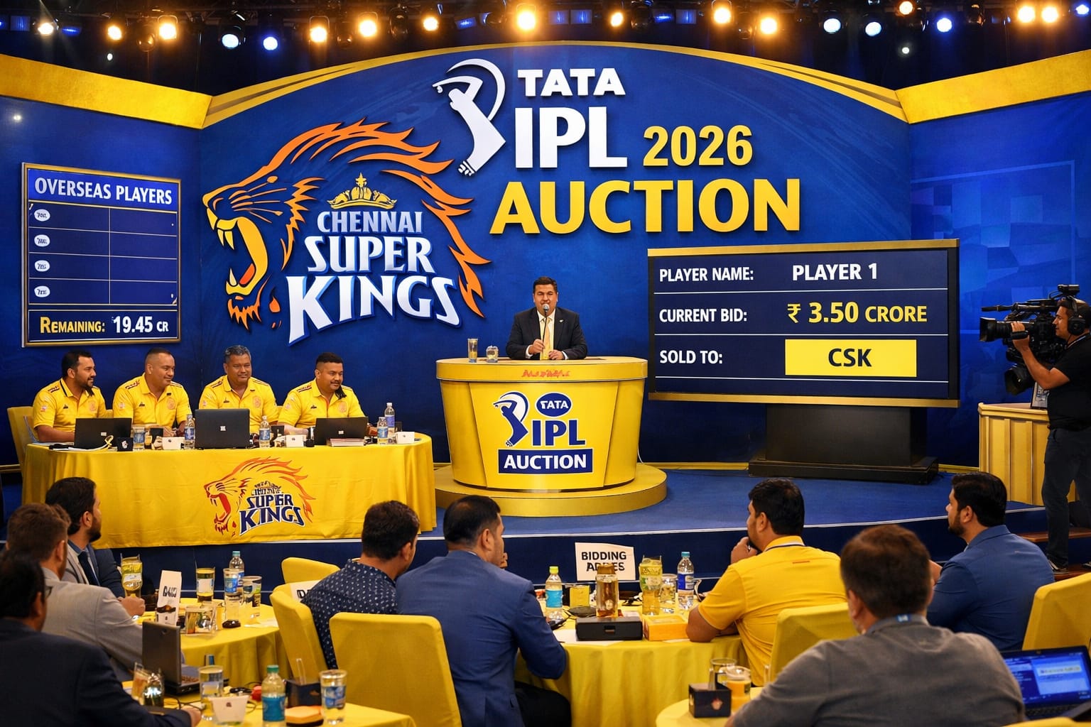 CSK Squad 2026: Complete Auction Analysis & Team Breakdown