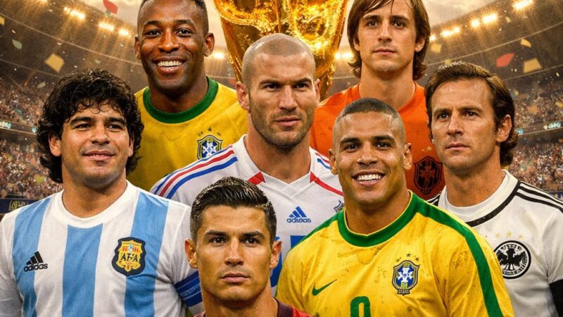 From Heroes to Icons: Greatest FIFA World Cup Players of All Time