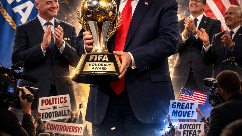 Inside the Decision: Why FIFA Presented an Award to Donald Trump
