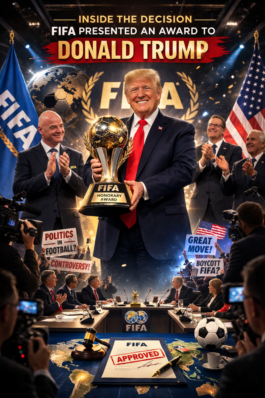 Inside the Decision: Why FIFA Presented an Award to Donald Trump