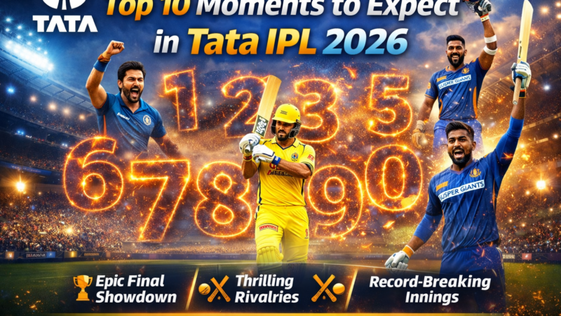 Top 10 Moments to Expect in Tata IPL 2026