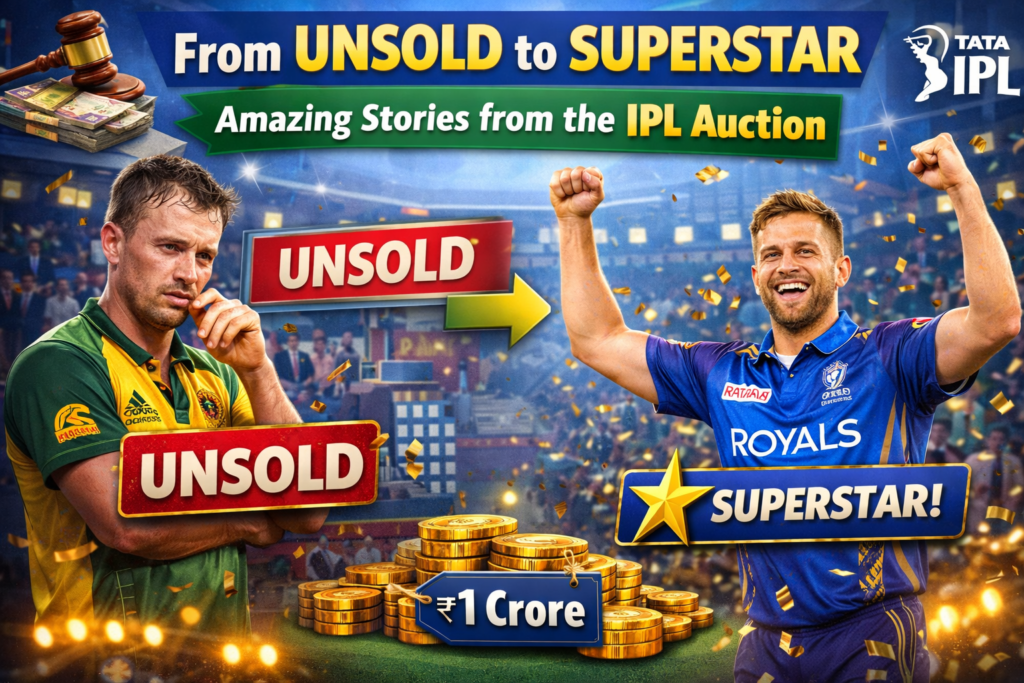 Amazing Stories from the IPL Auction