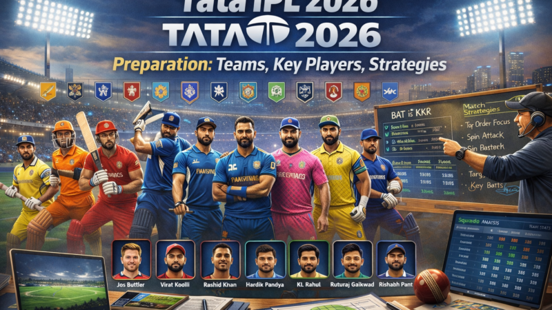 Tata IPL 2026 Preparation: Teams, Key Players, Strategies & Season Predictions