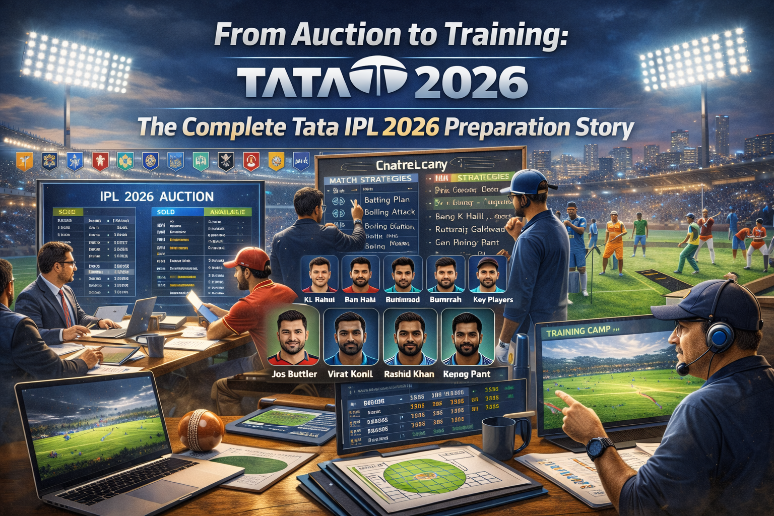 From Auction to Training: The Complete Tata IPL 2026 Preparation Story
