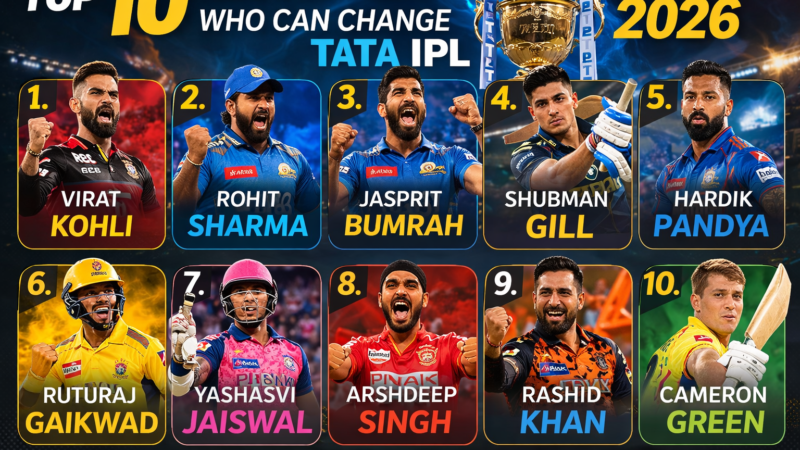 Top 10 Key Players Who Can Change Tata IPL 2026