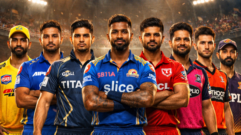 Top 10 Captains Leading Their Teams in Tata IPL 2026