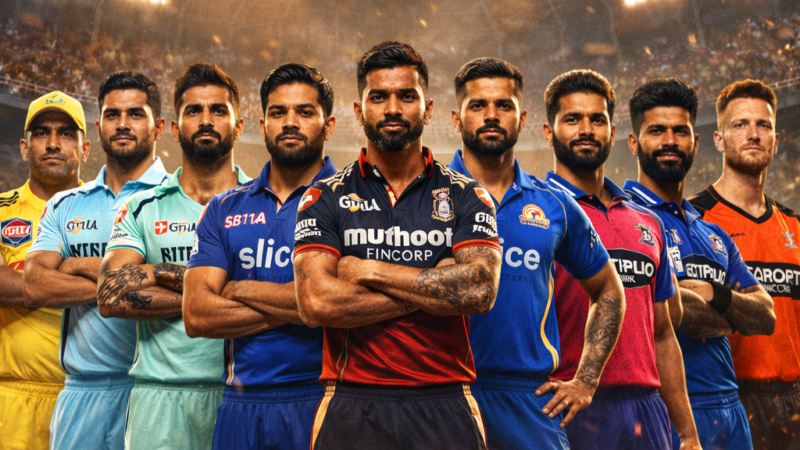 Top 10 Most Popular Stars of Tata IPL 2026