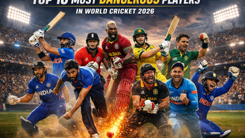 Top 10 Most Dangerous Players in World Cricket 2026
