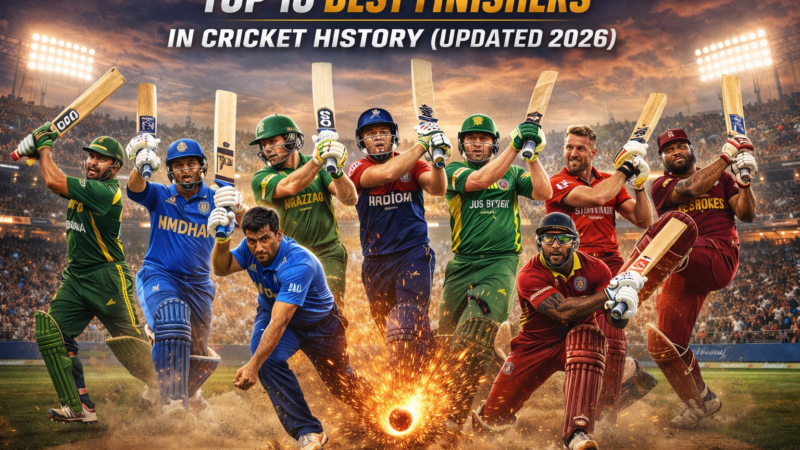 Top 10 Best Finishers in Cricket History (Updated 2026)