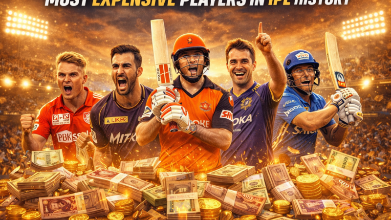 Most Expensive Players in IPL History – Full List & Analysis