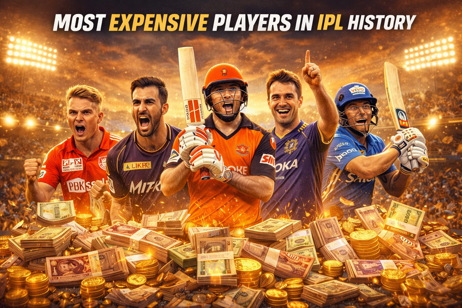 Most Expensive Players in IPL History – Full List & Analysis