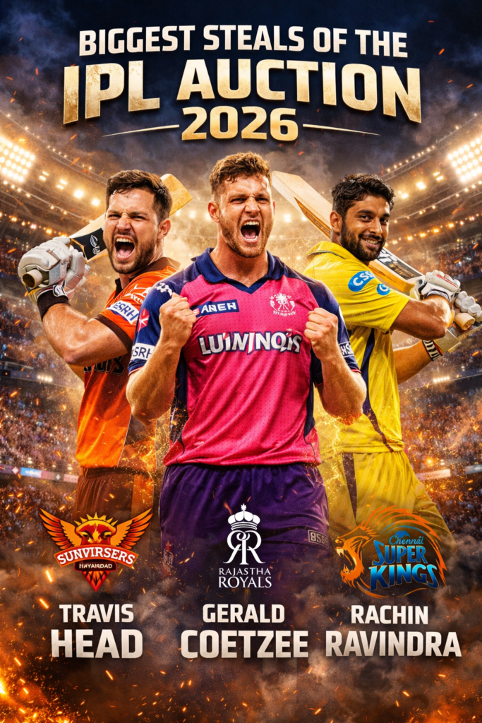 Biggest Steals of the IPL Auction 2026