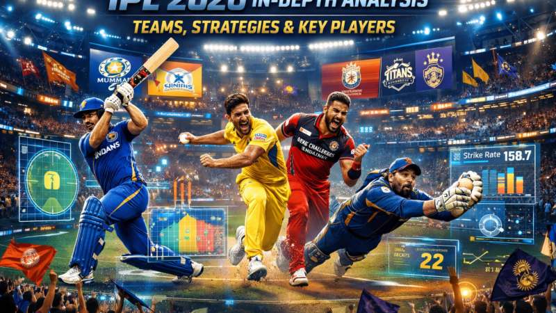IPL 2026 In-Depth Analysis: Teams, Strategies & Key Players