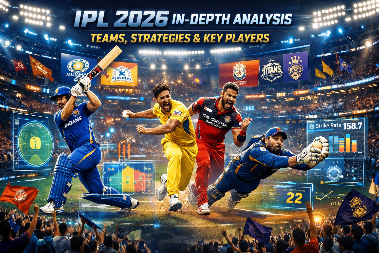 IPL 2026 In-Depth Analysis: Teams, Strategies & Key Players