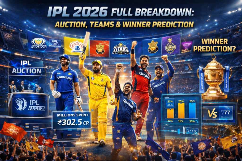IPL 2026 Full Breakdown