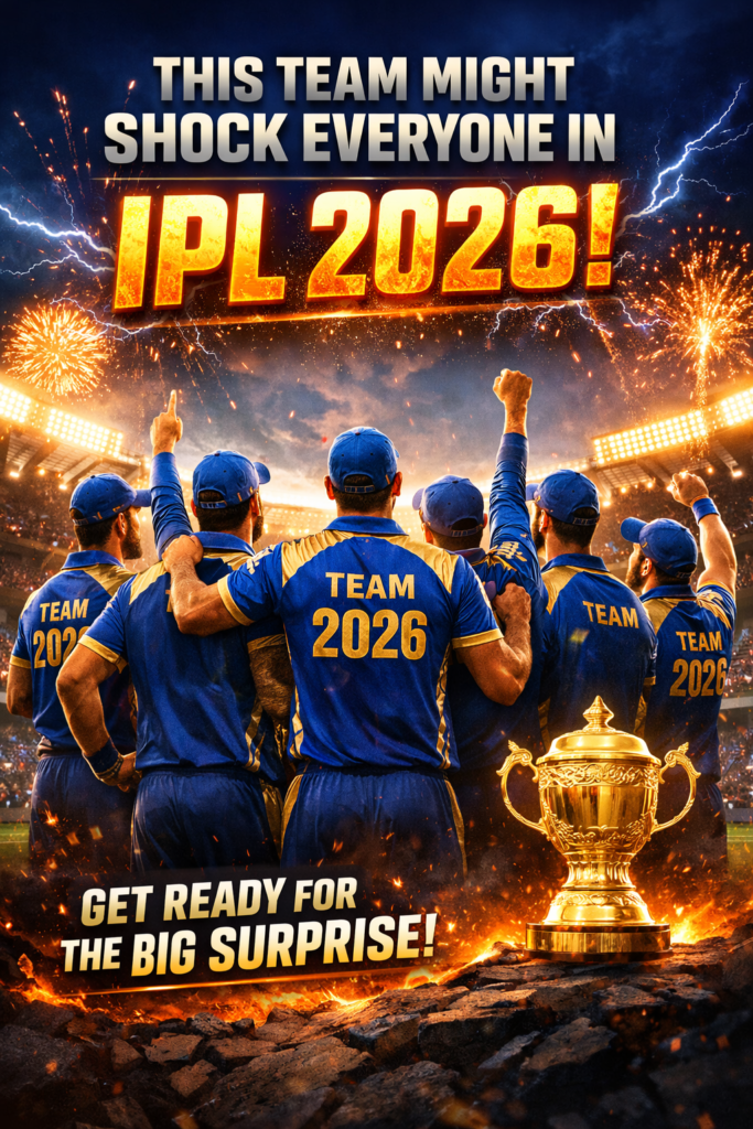 This Team Might Shock Everyone in IPL 2026!