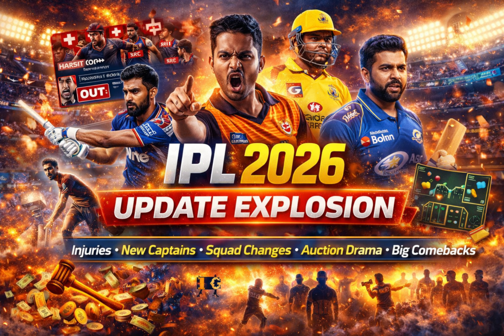 IPL 2026 Update Explosion