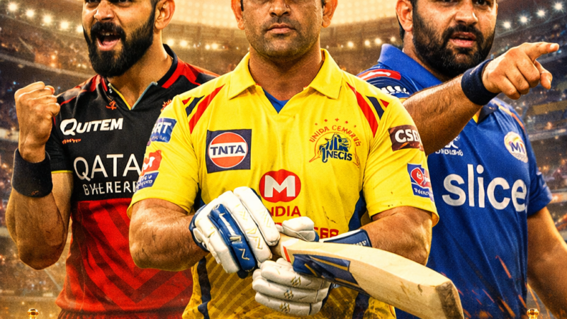 The Greatest Player in Tata IPL History: Is It Virat Kohli, MS Dhoni or Rohit Sharma?