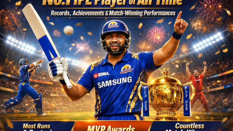 No.1 IPL Player of All Time – Records, Achievements & Match-Winning Performances