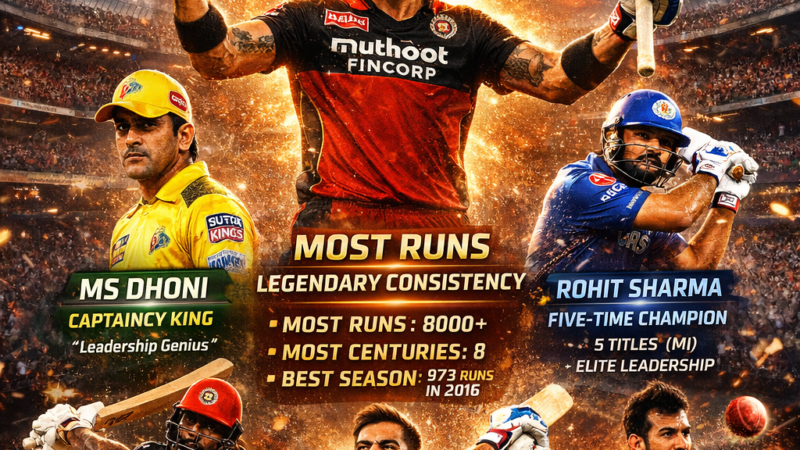 Tata IPL All-Time Best Player: Batting, Captaincy & Impact Analysis