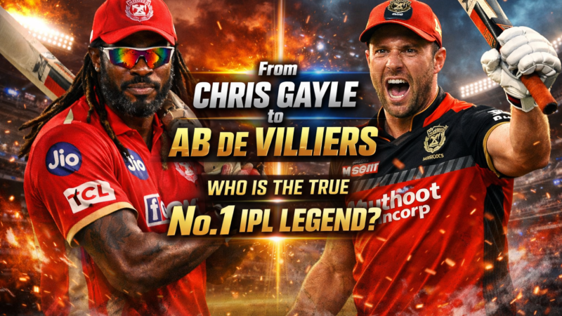 From Chris Gayle to AB de Villiers – Who is the True No.1 IPL Legend?