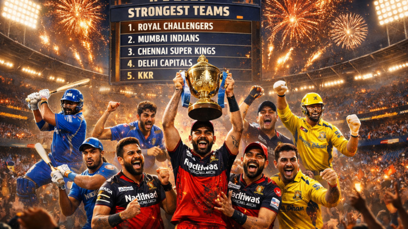 Which Team is Strongest in IPL 2026? Full Squad Comparison & Rankings
