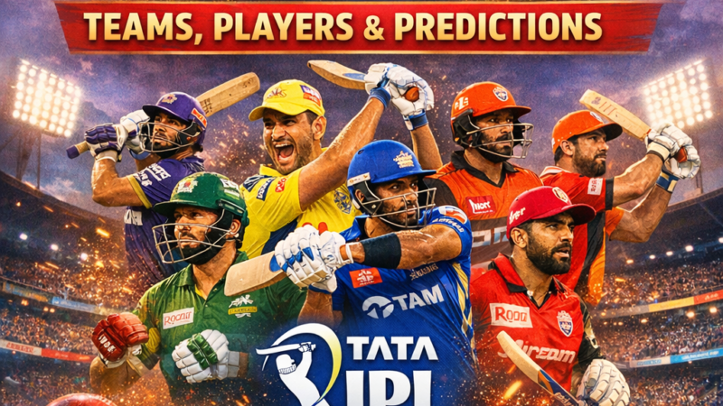 Ultimate Fan Guide to Tata IPL 2026: Teams, Players & Predictions