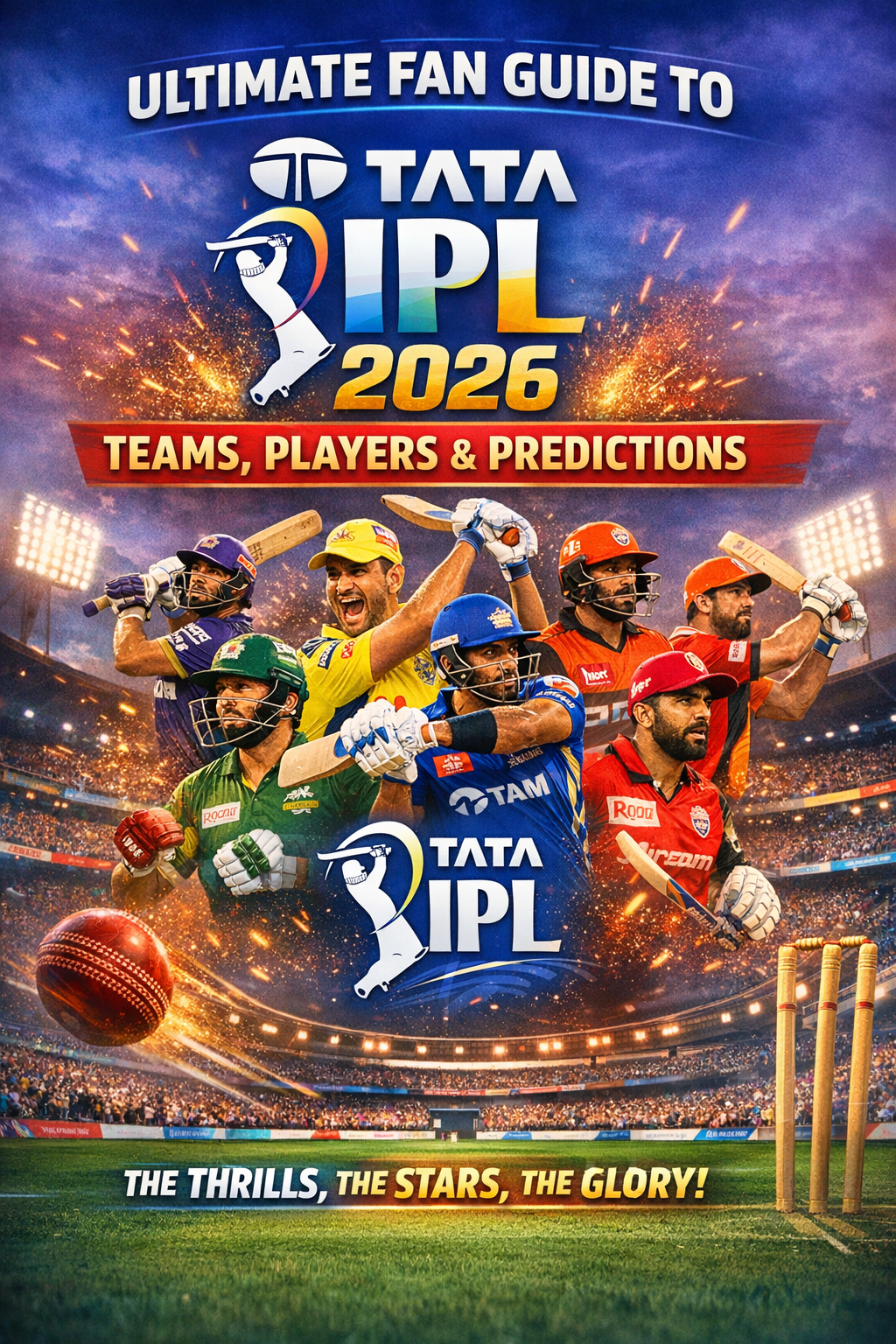 Ultimate Fan Guide to Tata IPL 2026: Teams, Players & Predictions