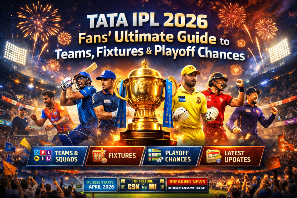 Tata IPL 2026: Fans’ Ultimate Guide to Teams