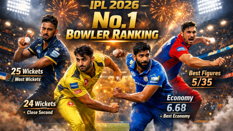 Who is the No.1 Bowler in IPL 2026? Full Ranking & Stats Breakdown