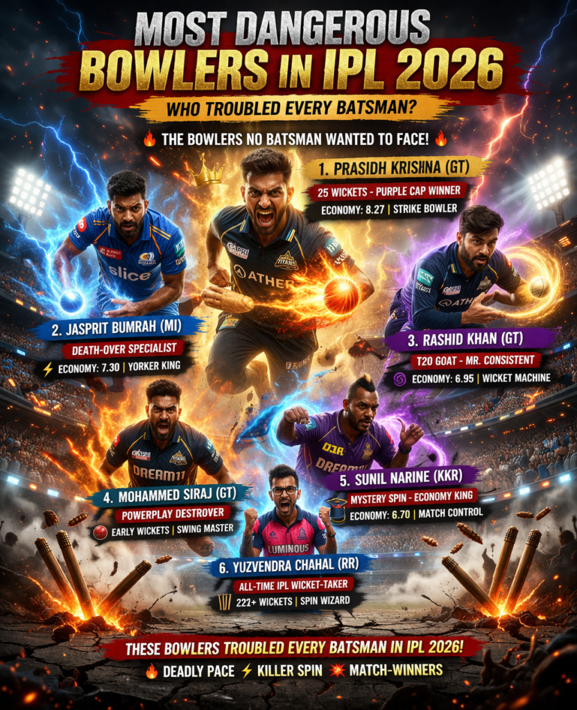Most Dangerous Bowlers in IPL 2026
