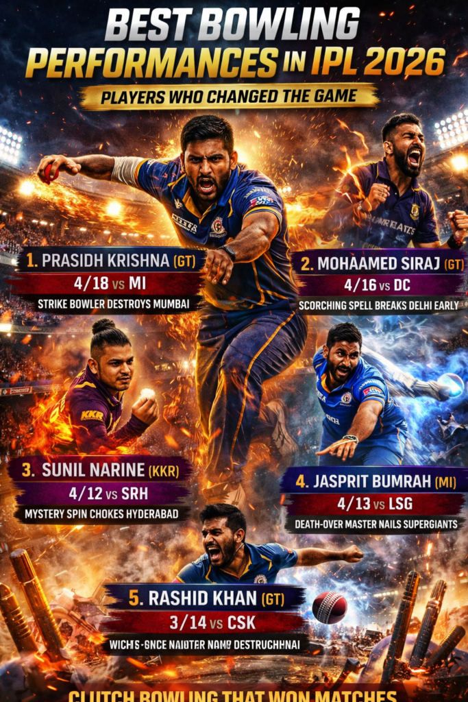Best Bowling Performances in IPL 2026