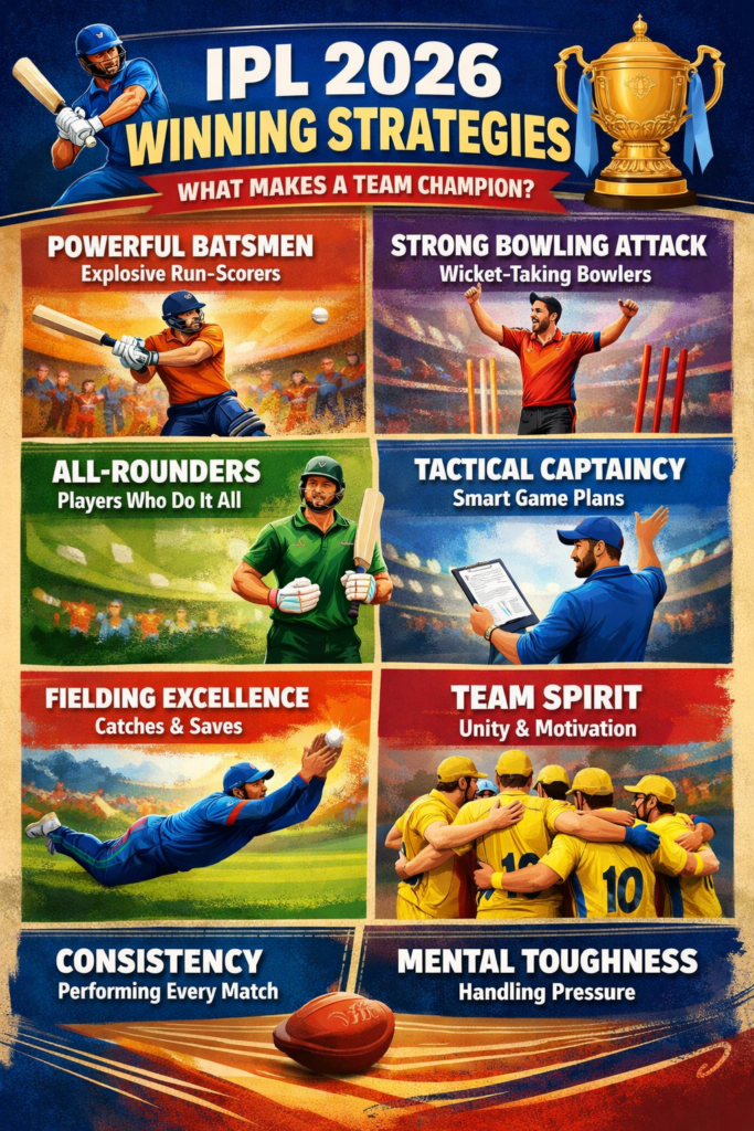 IPL 2026 Winning Strategies