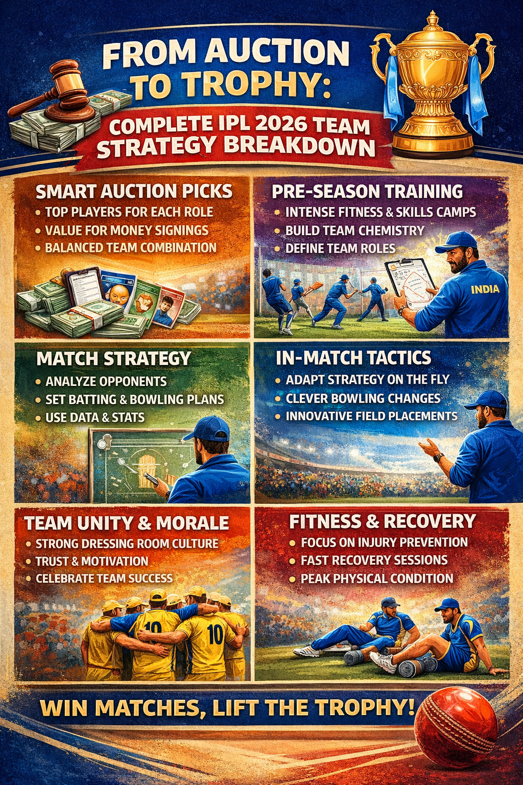 From Auction to Trophy: Complete IPL 2026 Team Strategy Breakdown