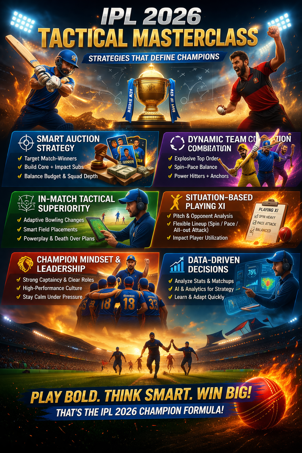 IPL 2026 Tactical Masterclass: Strategies That Define Champions