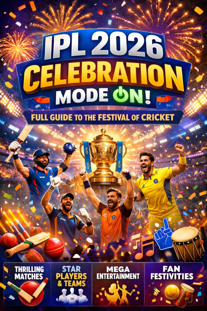 IPL 2026 Celebration Mode ON