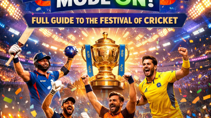 IPL 2026 Celebration Mode ON: Full Guide to the Festival of Cricket