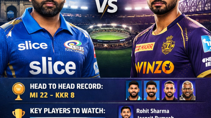 MI vs KKR IPL Match Preview: Everything You Need to Know Before Toss