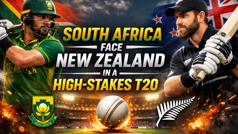 Road to the Final: South Africa Face New Zealand in a High-Stakes T20 Showdown